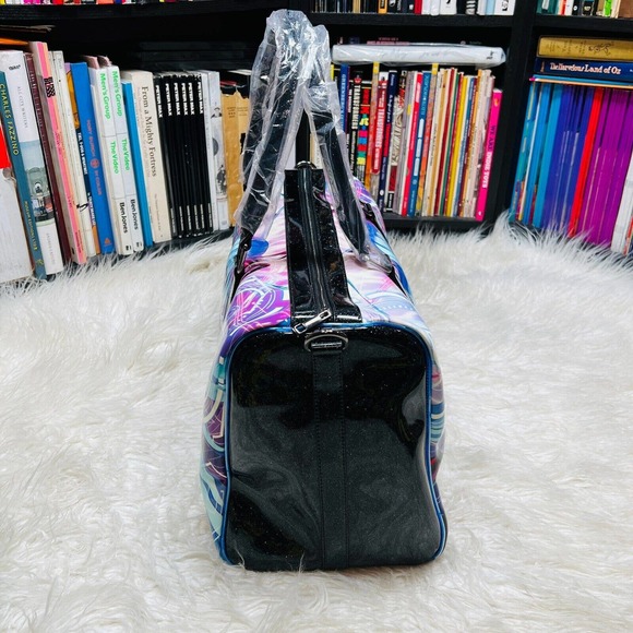 Dolls Kill X Hatsune Miku Duffle Bag Weekender Light up Bag - Picture 2 of 7